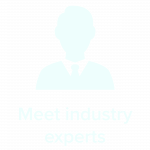 Silhouette of a person in a suit and tie above the text "Meet industry experts at the Profitmaster Conference 2023.
